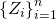 \left\{ Z_i \right\}_{i = 1}^n