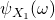\psi_{X_1}(\omega)